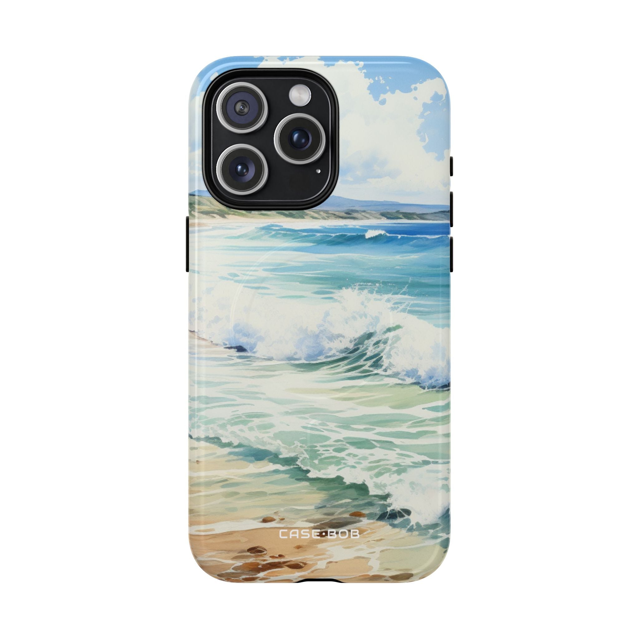 Foamy Wave Breeze iPhone 15 Pro Max Case - Tough+