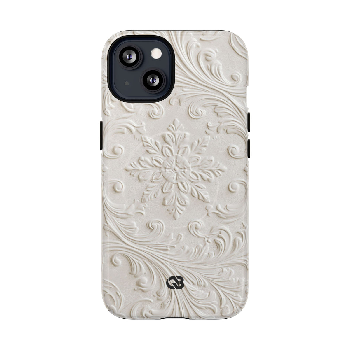 Sculpted Acanthus Relief · Tough 2.0 Magnetic Phone Case for iPhone · White