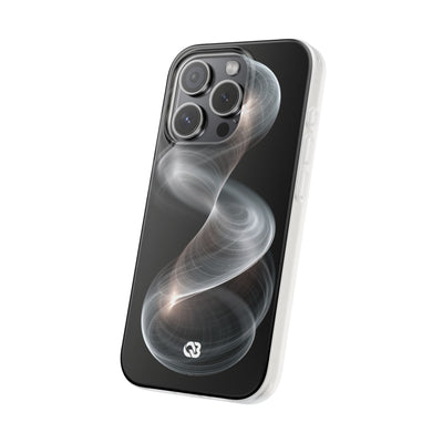 Luminous Vortex · Lite Phone Case for iPhone ·  Black