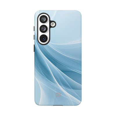 Blue Tough Phone Case for Samsung - Arctic Silk Drift