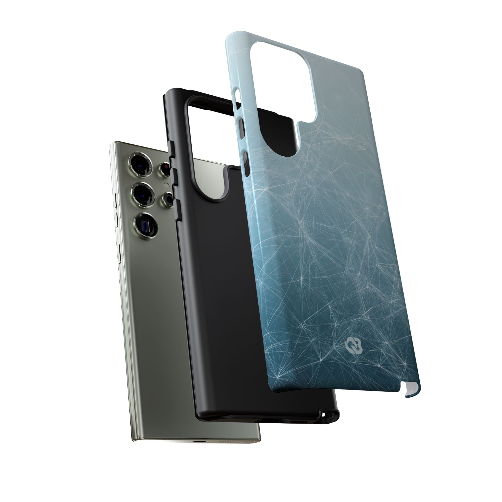 Teal Tough Phone Case for Samsung - Arctic Digital Nexus