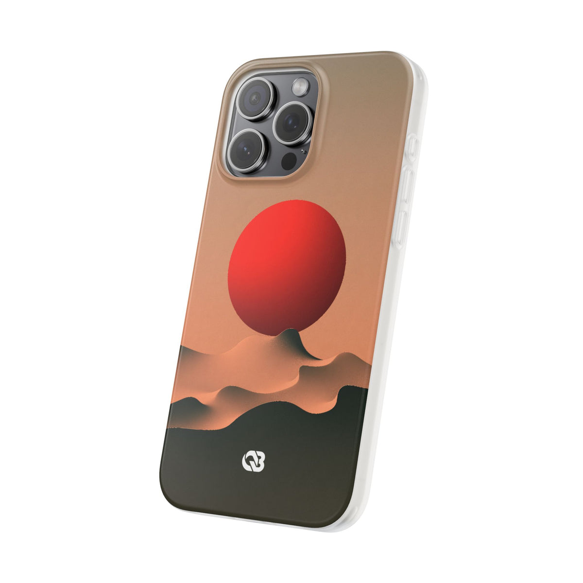 Crimson Sol Ridge · Lite Phone Case for iPhone ·  Red