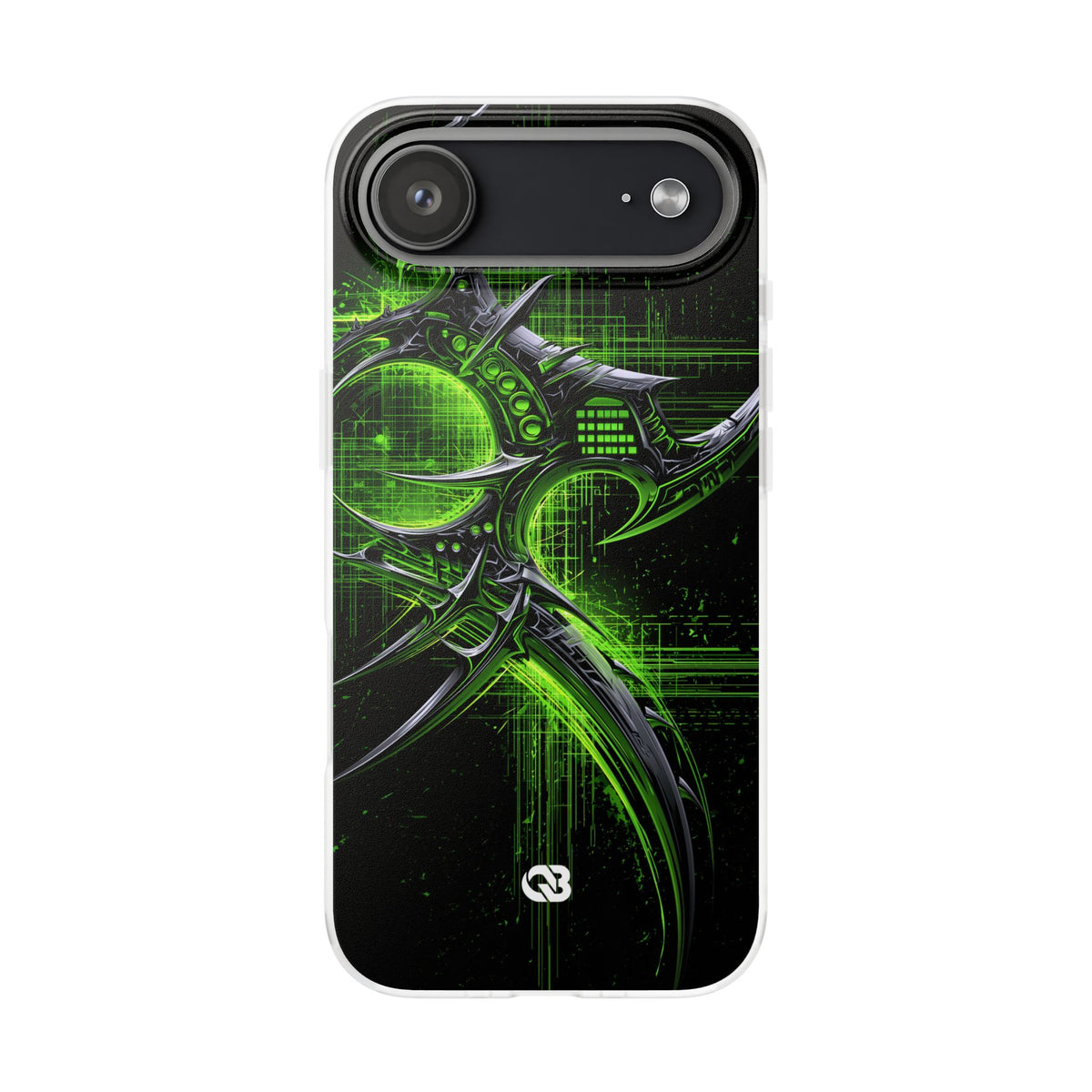 Cyber Sigil Grid · Lite Phone Case for iPhone ·  Green
