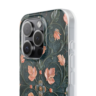 Florentine Rose Arabesque · Lite Phone Case for iPhone ·  Green