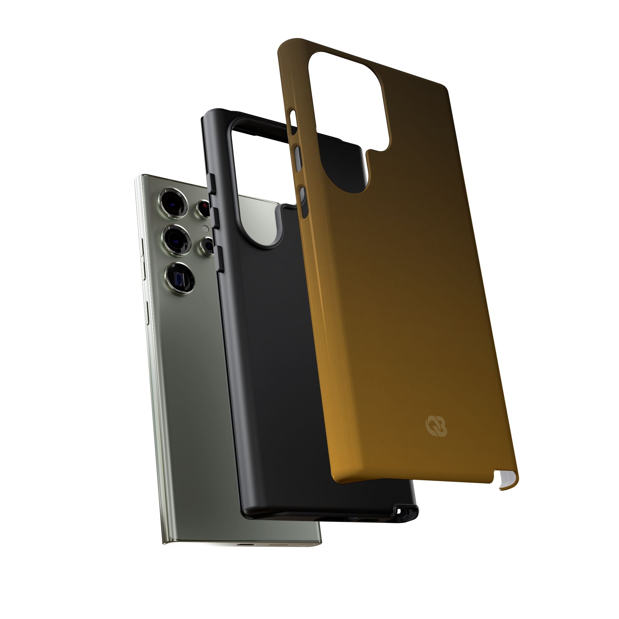 Gold Tough Phone Case for Samsung - Scorched Gold Haze