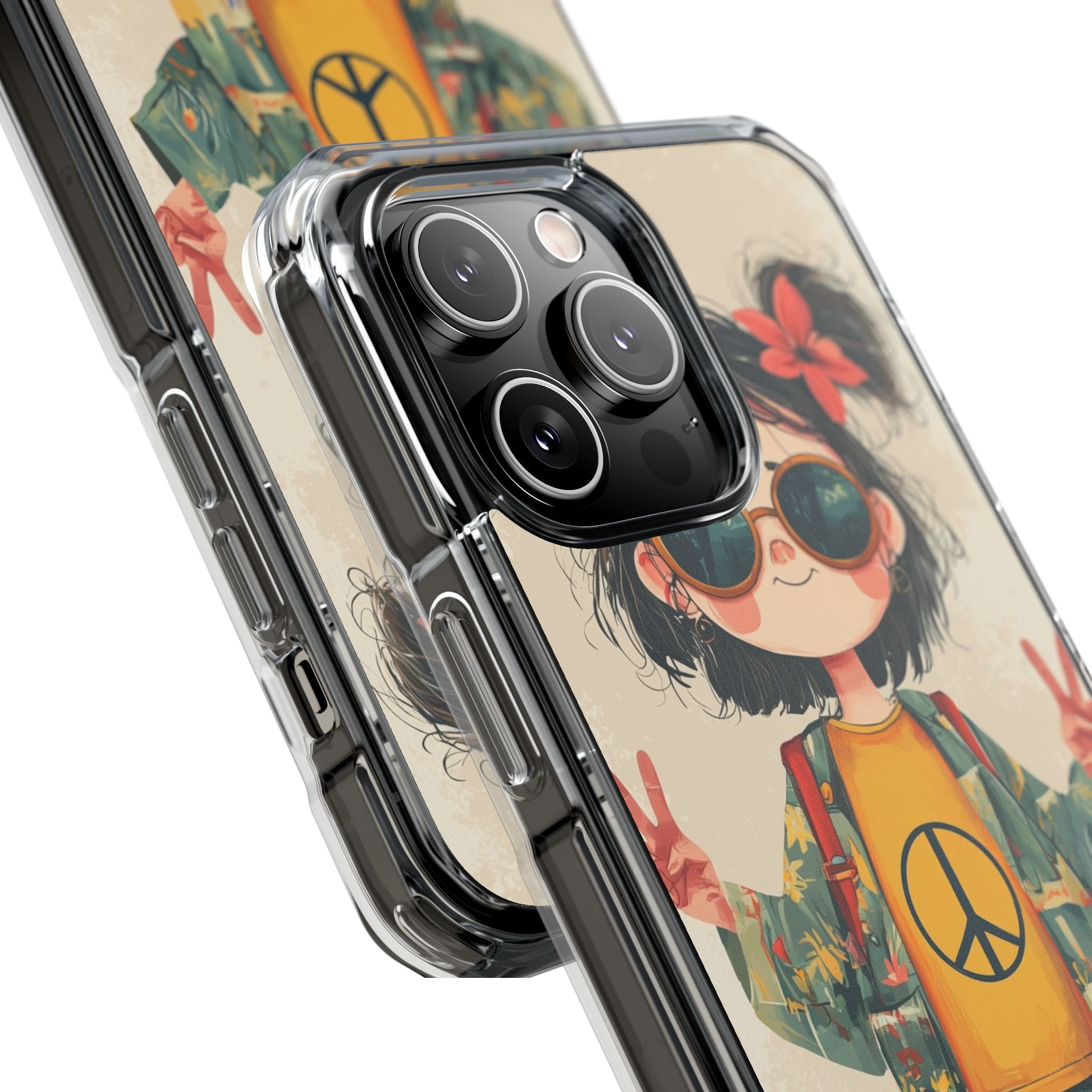 Peace Zöpfe iPhone 14 Pro Max Case - Impact