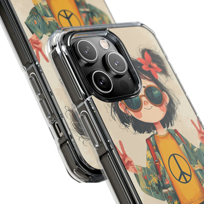 Peace Zöpfe iPhone 14 Pro Max Case - Impact