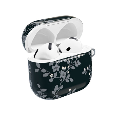 Nocturne Blossom Branch · Hard Case for AirPods & AirPods Pro · Black