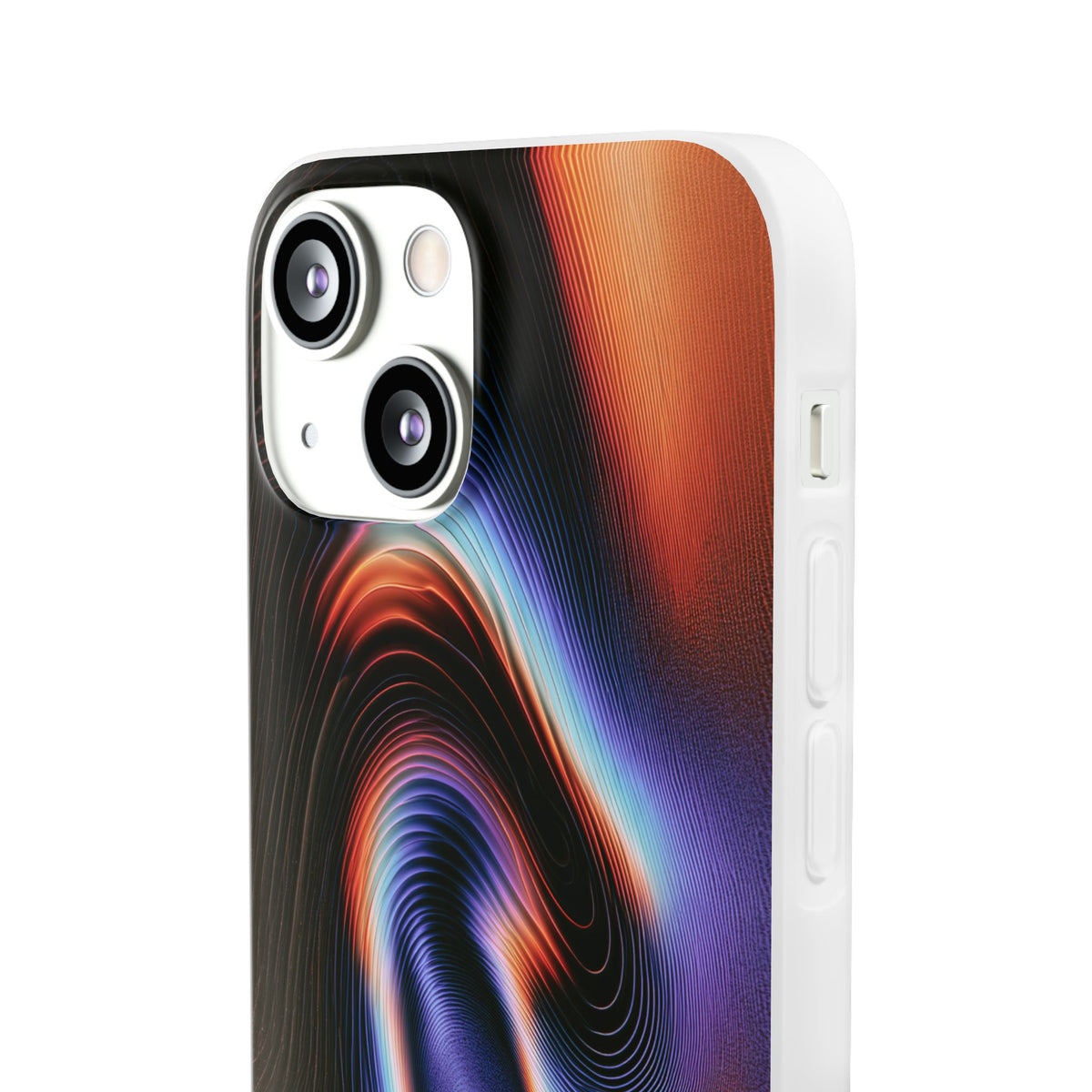 Prismatic Resonance · Lite Phone Case for iPhone ·  Purple