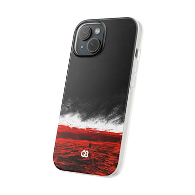 Crimson Void · Lite Phone Case for iPhone ·  Black