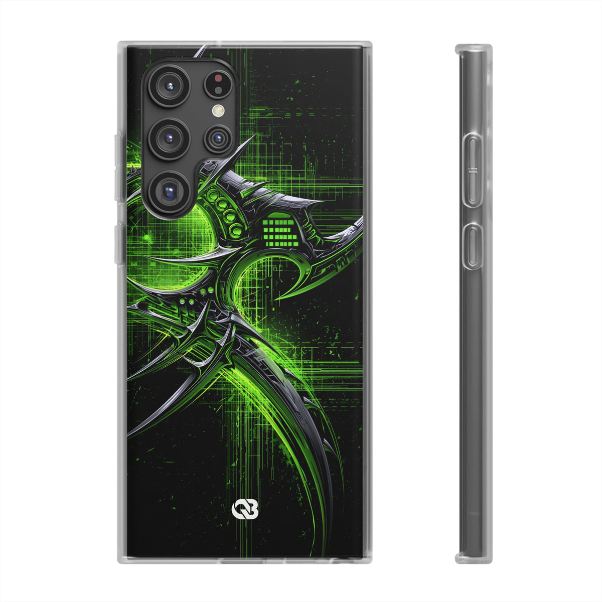 Cyber Sigil Grid · Lite Phone Case for Samsung · Green