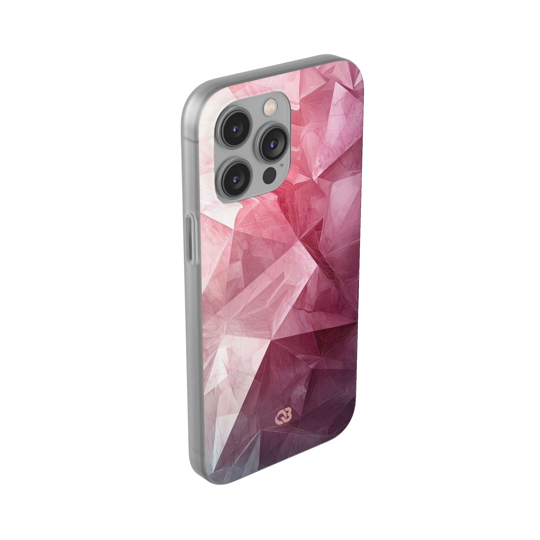 Shattered Rose Shards · Soft Phone Case for iPhone