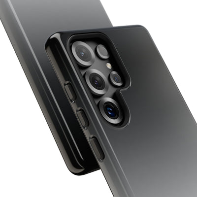 Noir Ombre Fade · Tough Phone Case for Samsung · Black