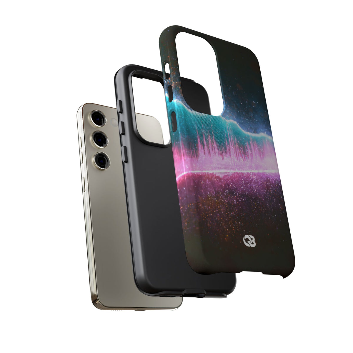 Digital Frequency · Tough Phone Case for Samsung · Pink