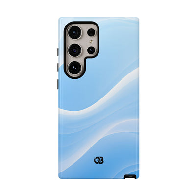 Blue Tough Phone Case for Samsung - Glacial Blue Silk