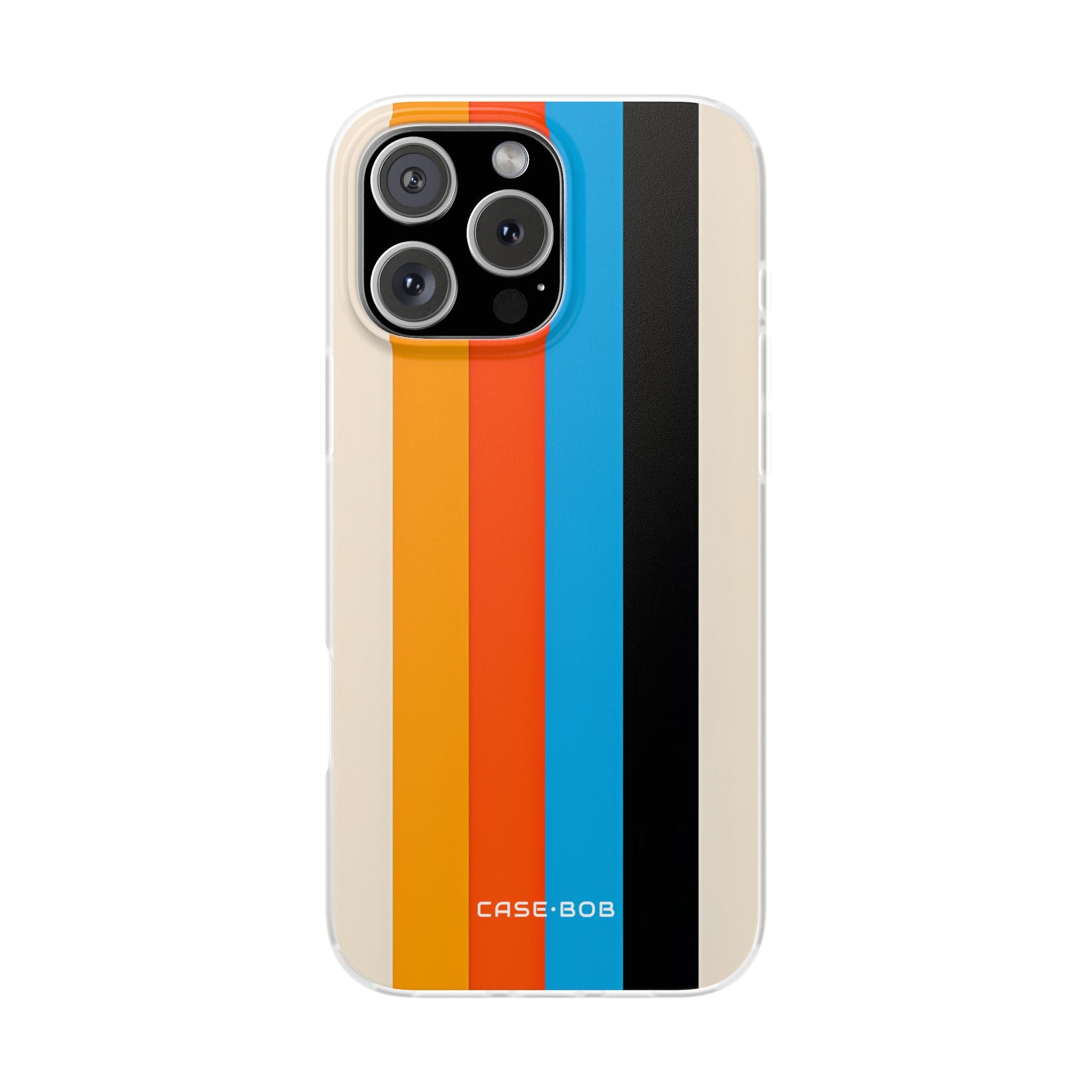 Lebendige Streifen Harmonie iPhone 16 Pro Max Case - Soft