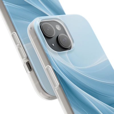 Blue Lite Phone Case for iPhone - Arctic Silk Drift