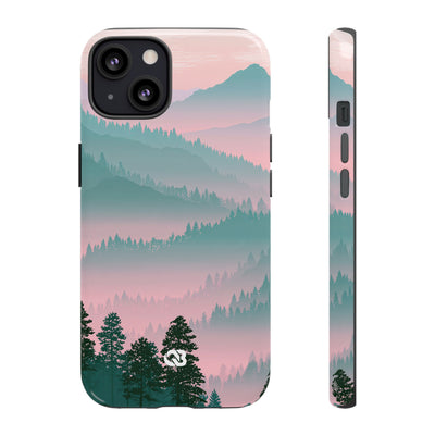 Alpine Horizon · Tough Phone Case for iPhone · Green