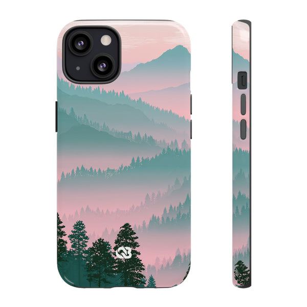 Alpine Horizon · Tough Phone Case for iPhone · Green