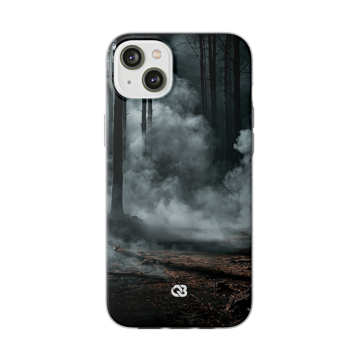 Shadowed Pine Mist · Lite Phone Case for iPhone ·  Black