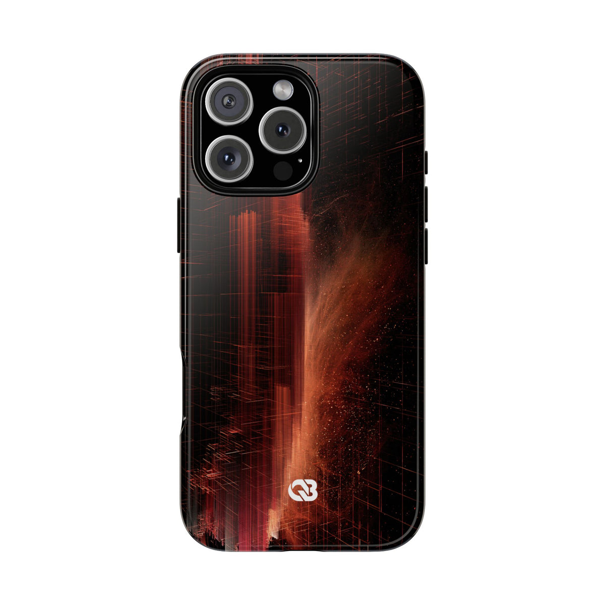 Luminous Monolith · Tough Phone Case for iPhone · Black