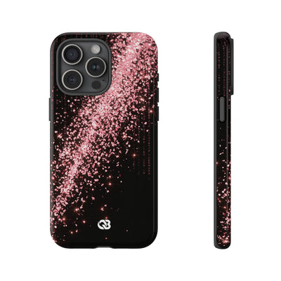 Rose Digital Cascade · Tough Phone Case for iPhone · Pink
