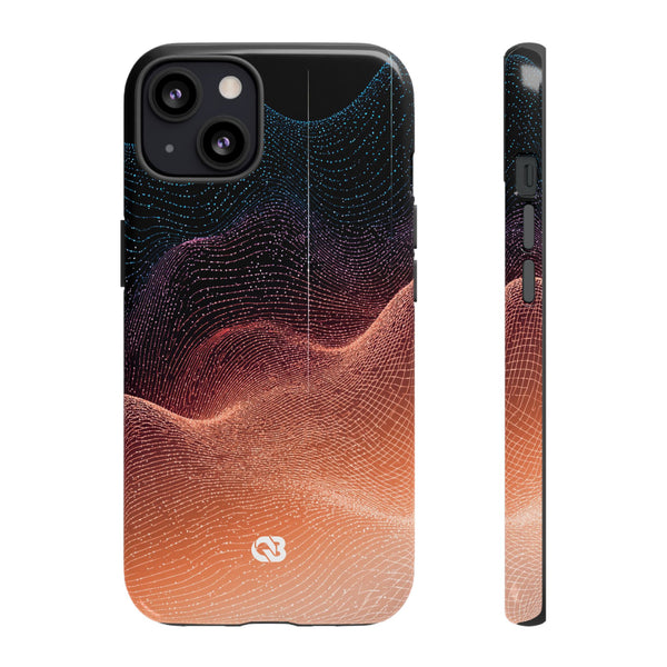 Spectral Elevation · Tough Phone Case for iPhone · Orange