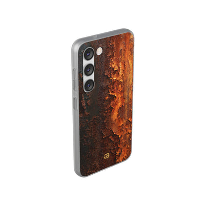 Orange Lite Phone Case for Samsung - Oxidized Iron Crust