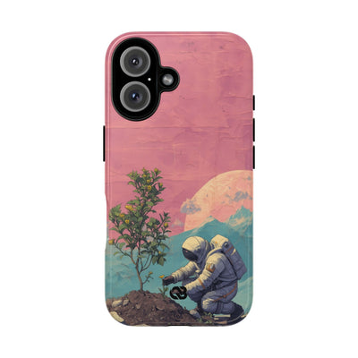 Lunar Pastel Bloom · Coque de téléphone Tough pour iPhone