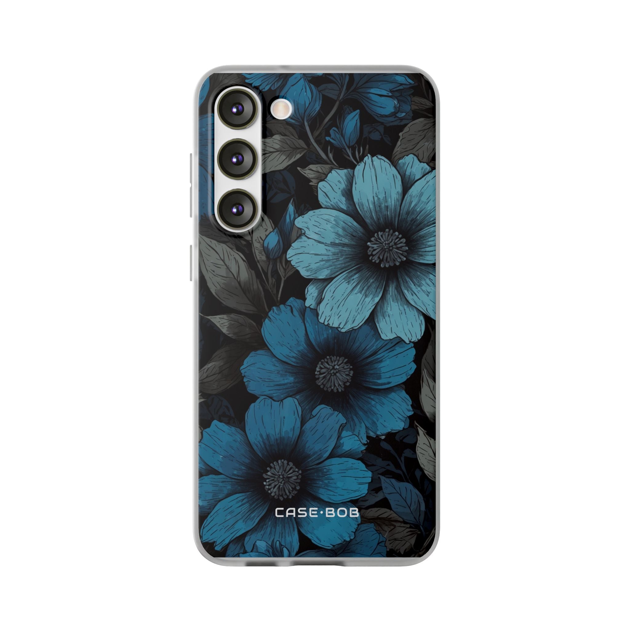 Blue Petal Radiance Samsung S23 Plus Case - Soft