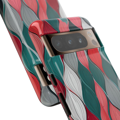 Leaf Cascade Teal Google Pixel 8 Pro Case - Tough