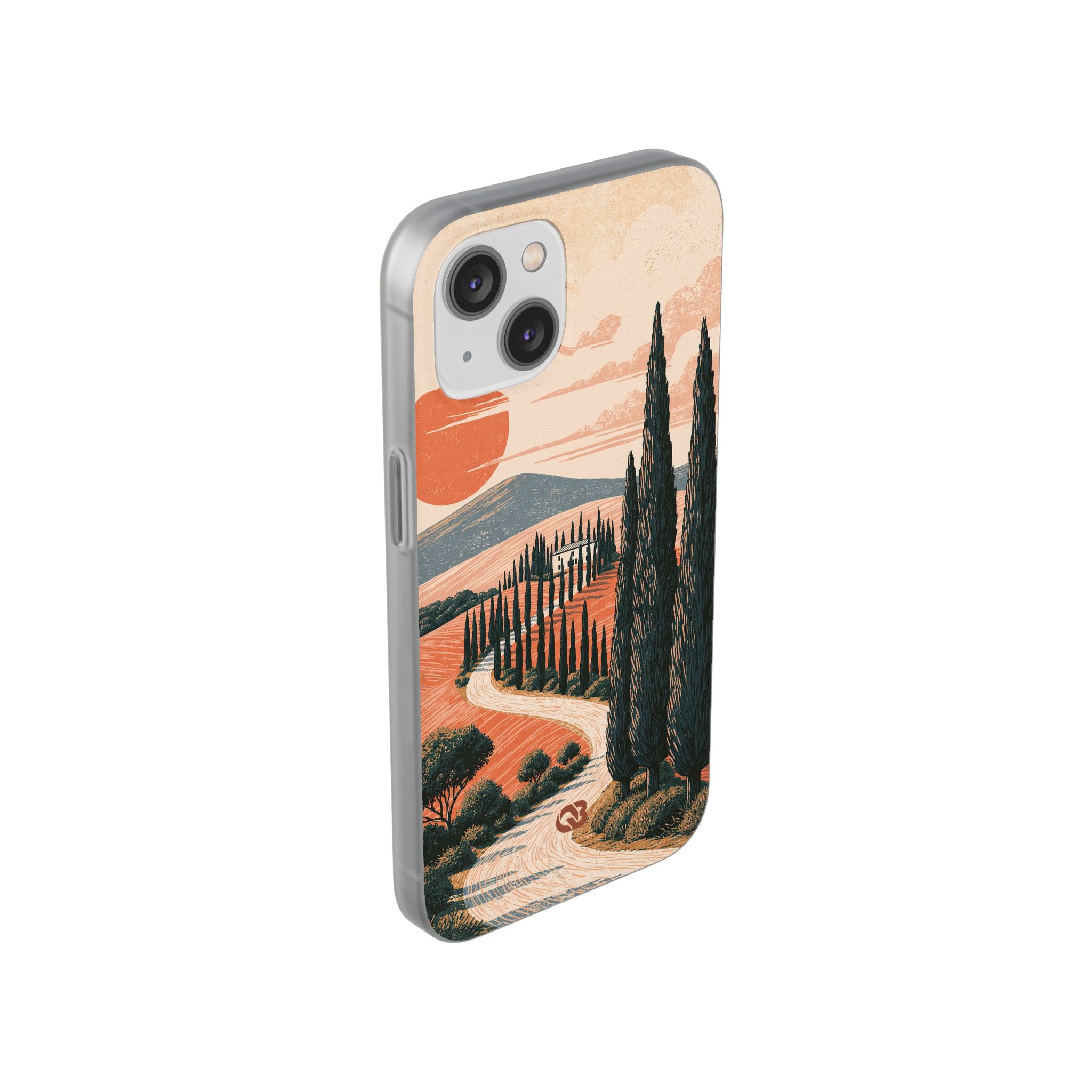 Orange Lite Phone Case for iPhone - Terracotta Ridge Trail
