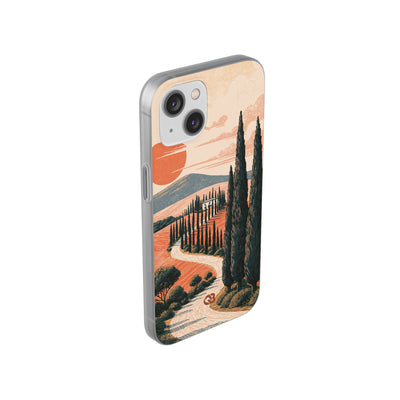 Orange Lite Phone Case for iPhone - Terracotta Ridge Trail