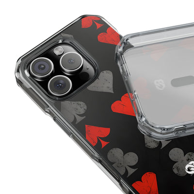 Crimson Ash Suits · Impact Hoesje voor iPhone · Magsafe