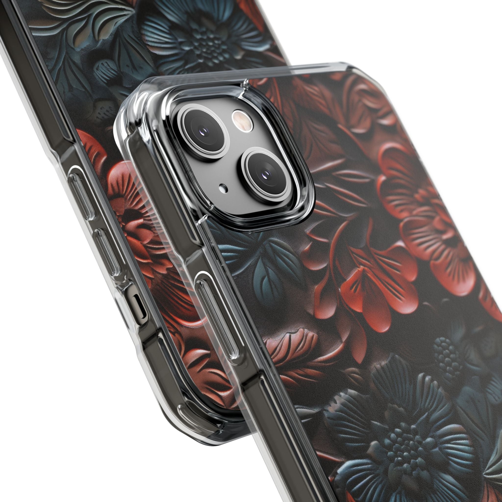 Carved Earth Bloom · Impact Phone Case for iPhone · Magsafe