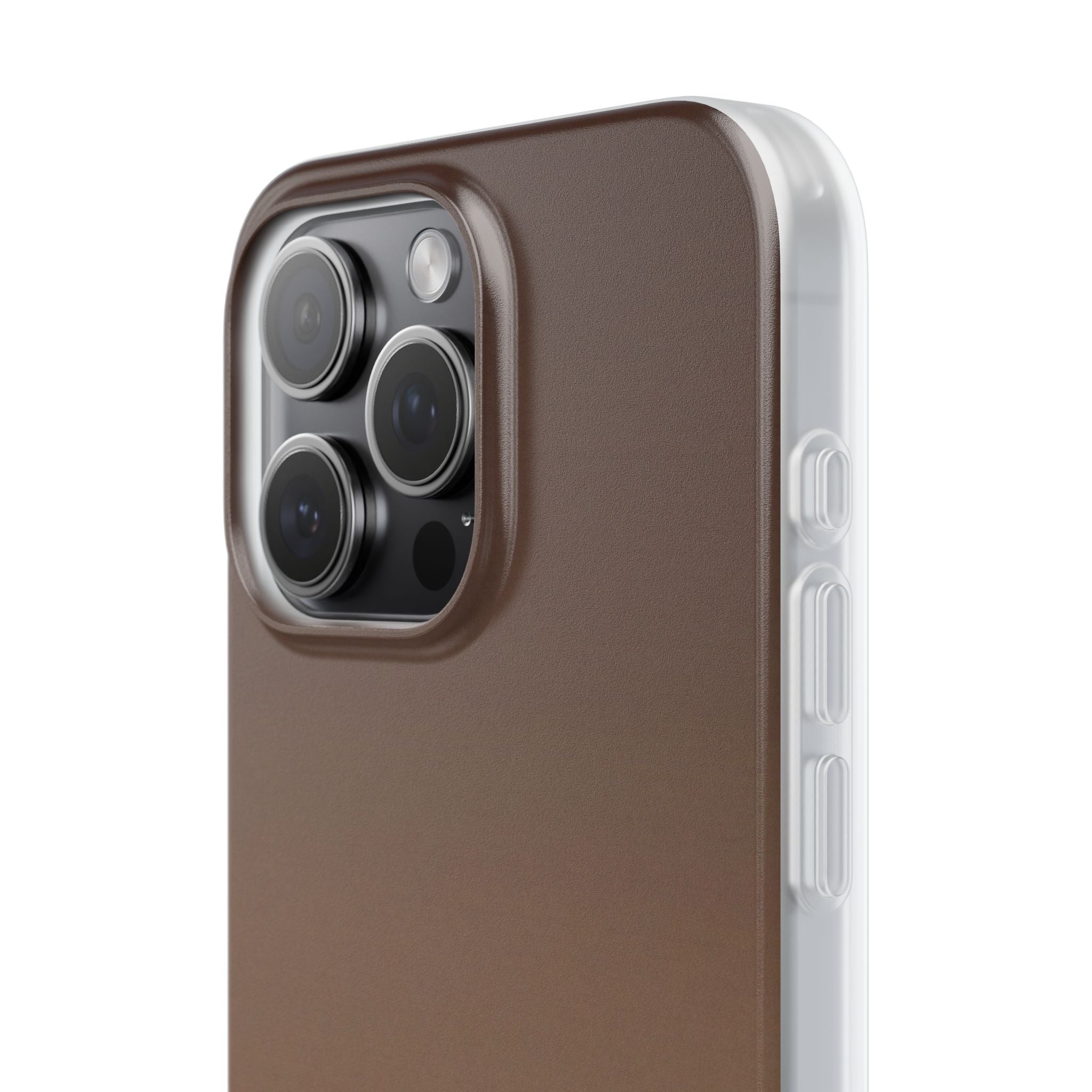 Brown Lite Phone Case for iPhone - Smoked Caramel Fade