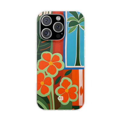 Vivid Jungle Collage · Soft Case dla iPhone