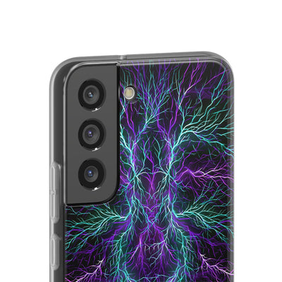 Electric Plasma Arbor · Lite Phone Case for Samsung · Purple