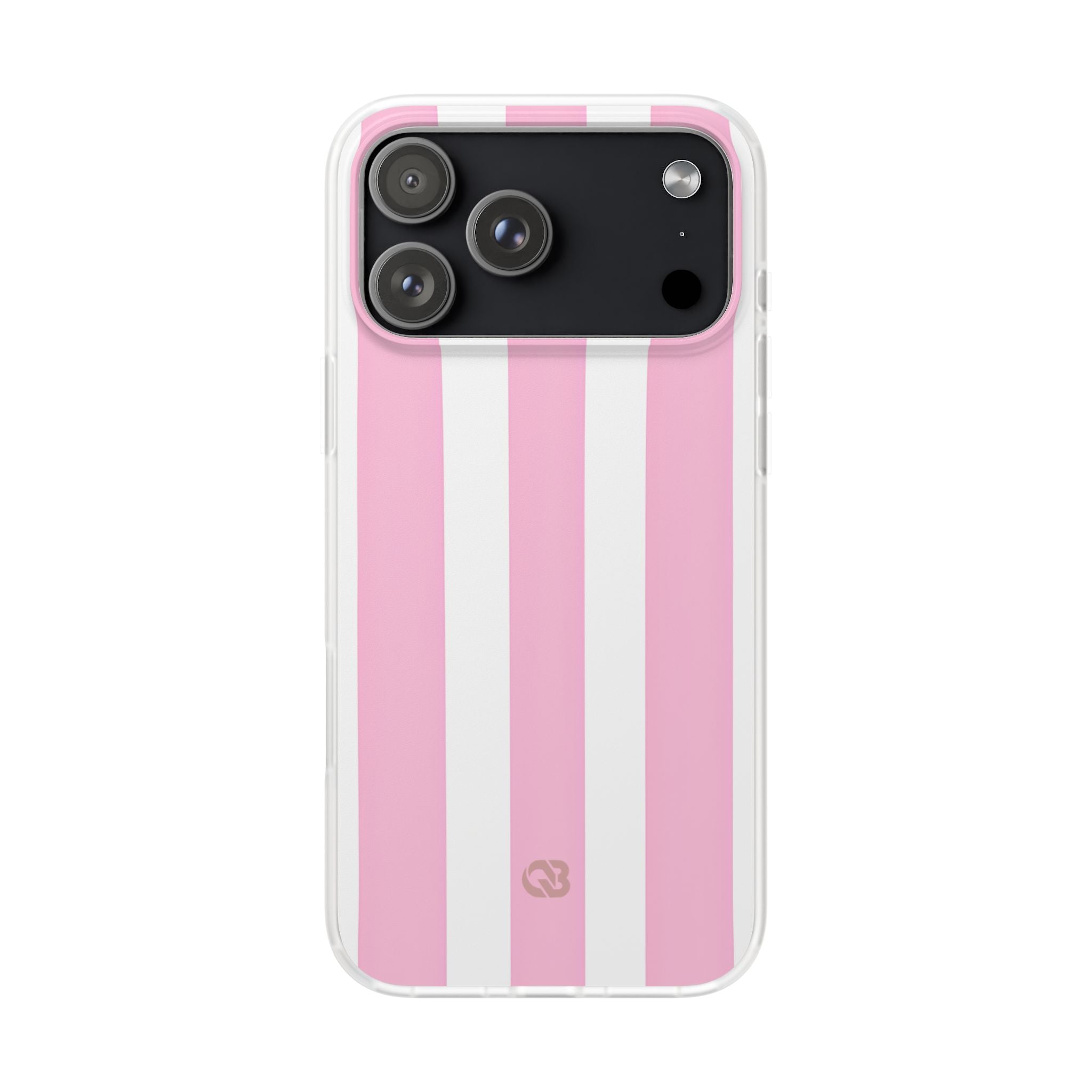 Soft Pink Stripe · Soft Phone Case for iPhone