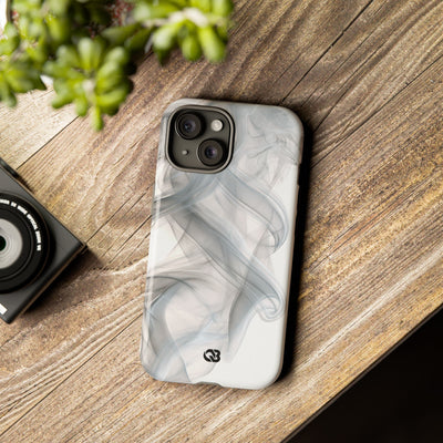 Vapor Noir · Tough Phone Case for iPhone · White