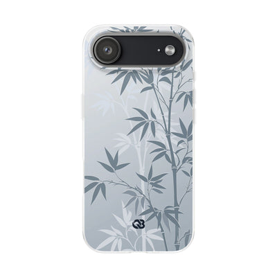 Misty Bamboo Grove · Lite Phone Case for iPhone ·  Blue