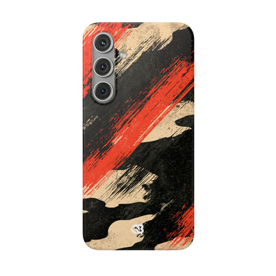 Urban Slash Camo · Lite Phone Case for Samsung · Black