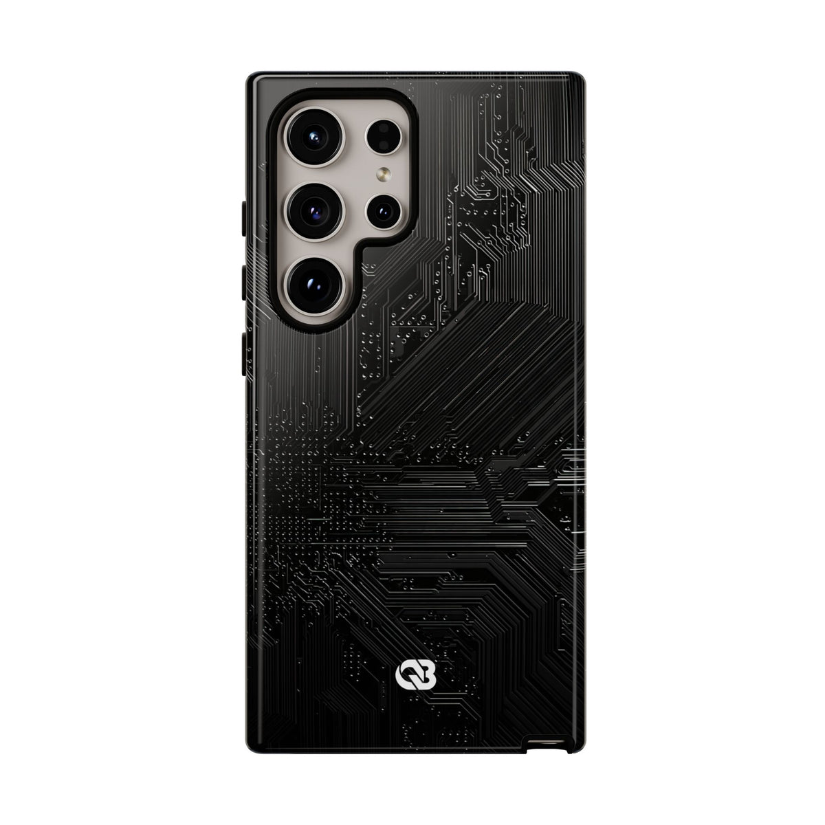 Obsidian Circuitry · Tough Phone Case for Samsung · Black