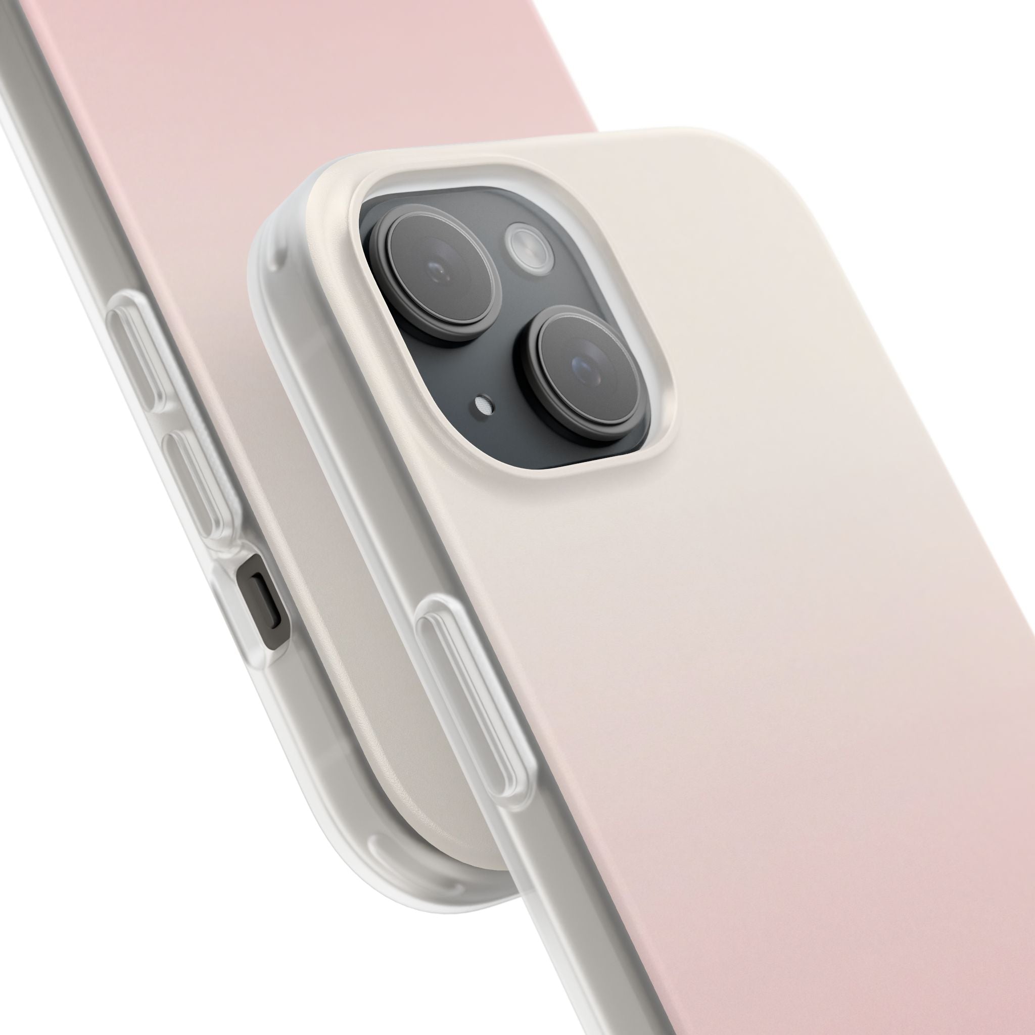 Pink Lite Phone Case for iPhone - Frosted Blush Horizon