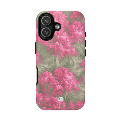 Digital Blossom · Tough Phone Case for iPhone · Pink