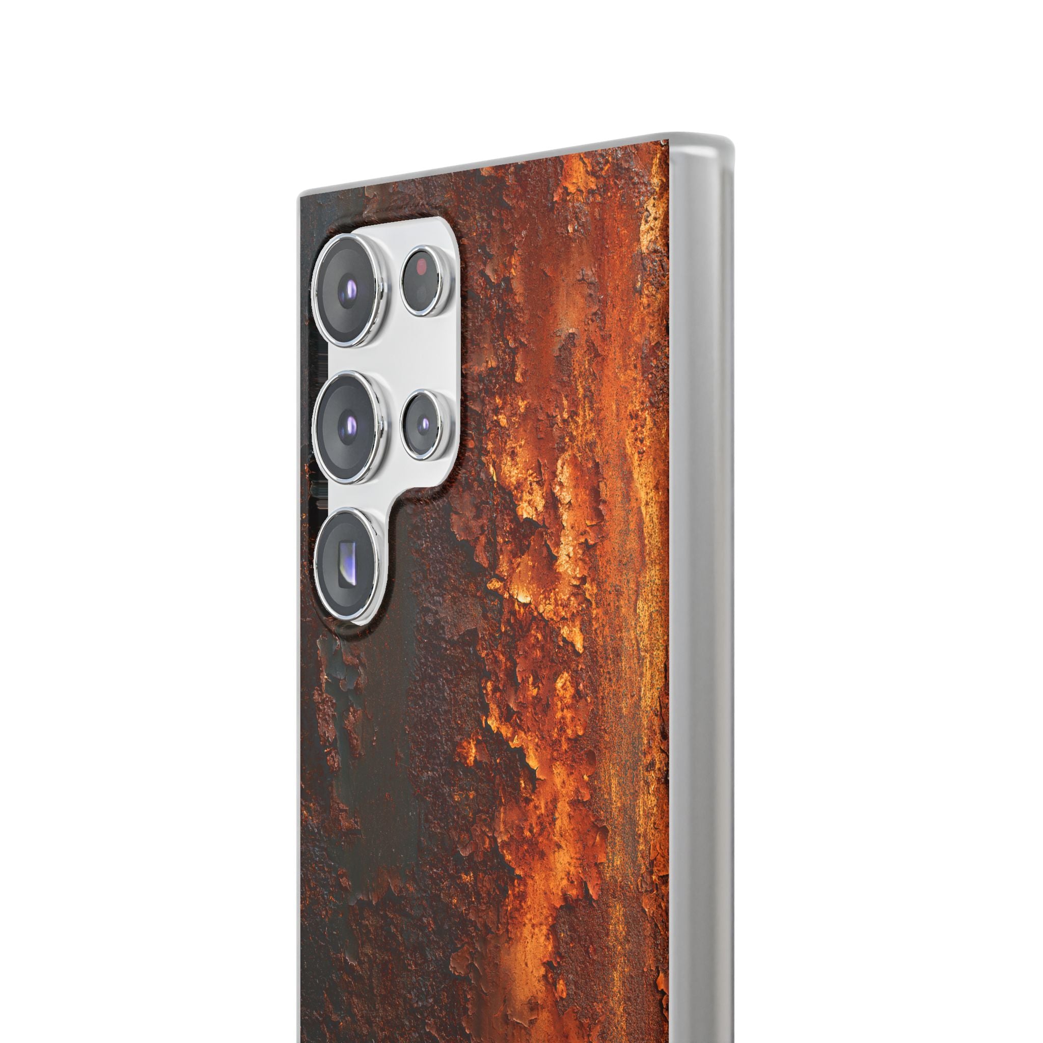 Orange Lite Phone Case for Samsung - Oxidized Iron Crust