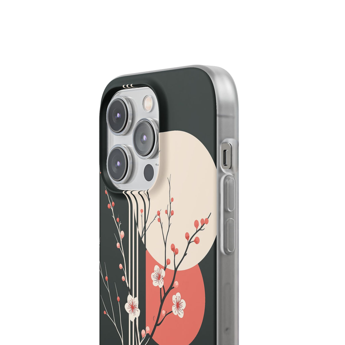 Nocturne Sakura Branch · Lite Phone Case for iPhone ·  Black