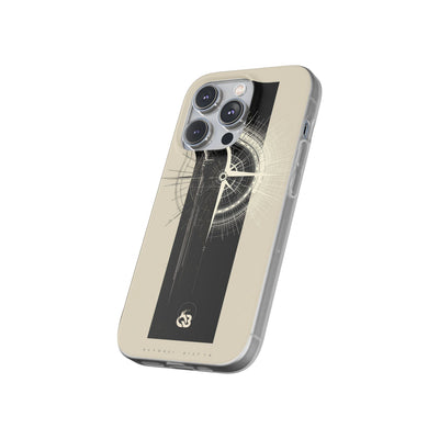 Beige Lite Phone Case for iPhone - Zenith Vector Spire
