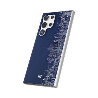Blue Lite Phone Case for Samsung - Cobalt Circuit Logic