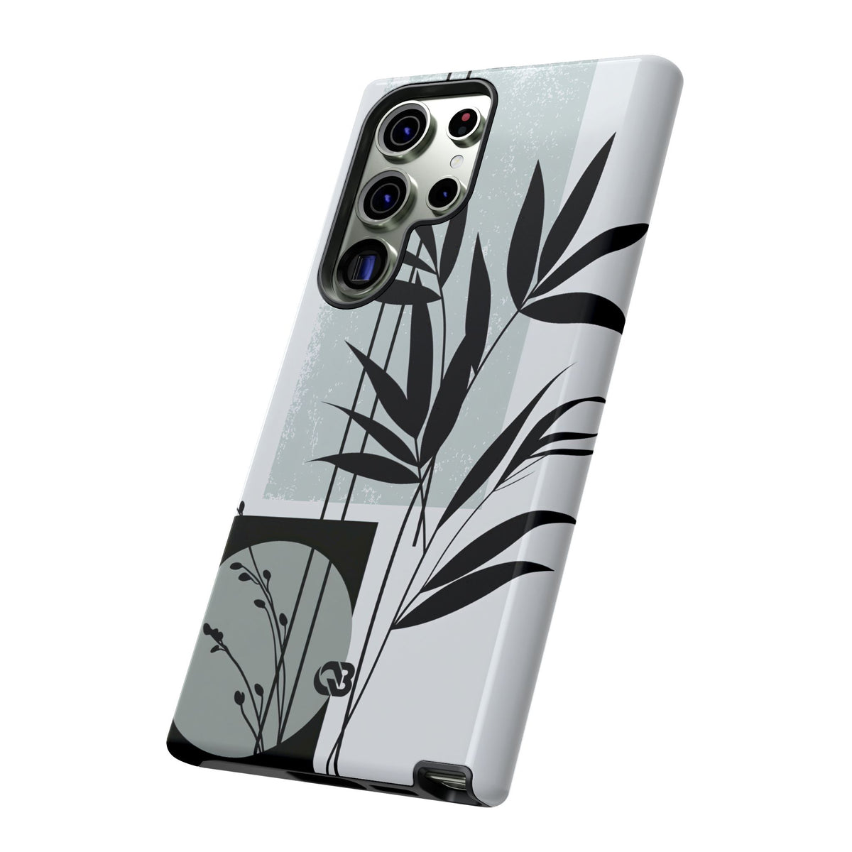 Zen Bamboo Silhouette · Tough Phone Case for Samsung · Green